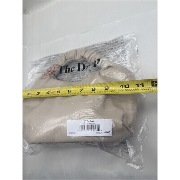 The Drop Women's Addison Soft Volume Top-Handle Bag Dusty (Ivory/Bone) NEW *READ - Picture 13 of 14